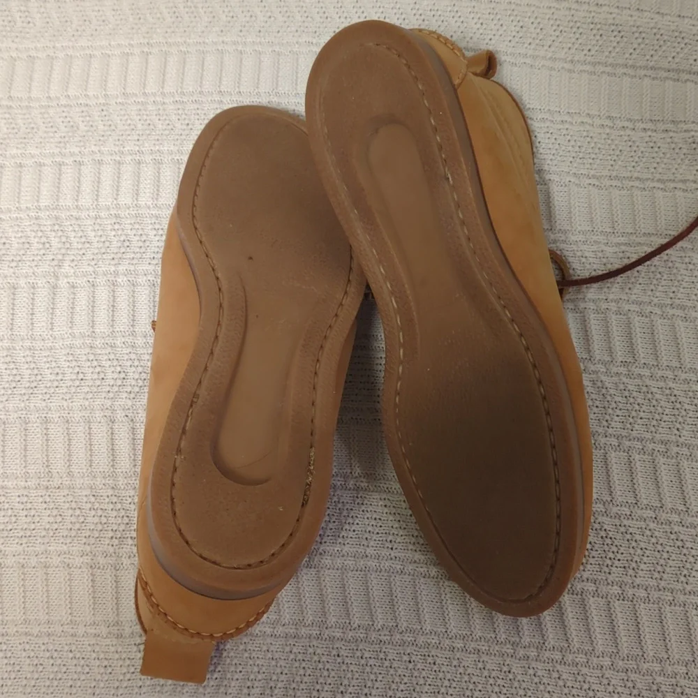 LL Bean Signature Tan Leather Chukka Boots | NWOT | Pristine Soles | Men’s 7